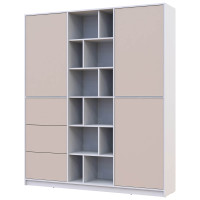 МОРГАН Шафа з шухлядами ДОРОС (DOROS) білий / кашемір