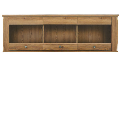 Фото навесной витрины BERGEN SFW3W BRW - вид спереди