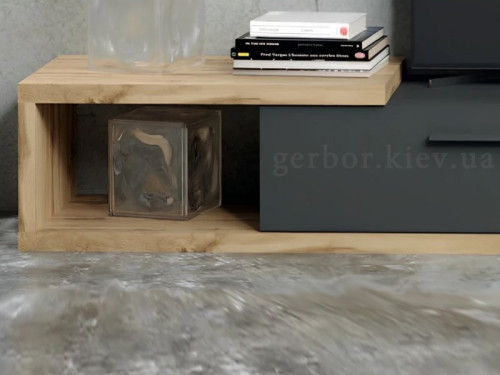 Фото вітальні КАЛЬВАДОС ГЕРБОР – тумба ТВ