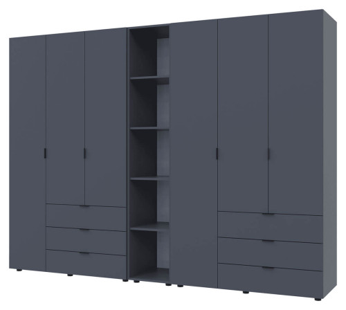 ГЕЛАР Шафа 3+3 ДСП з етажеркою ДОРОС (DOROS)