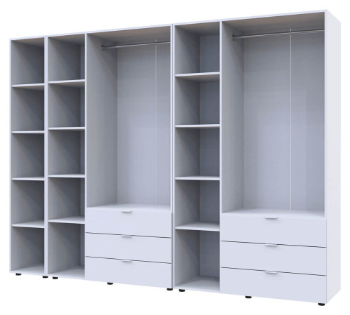 ГЕЛАР Шафа 3+3 ДСП з етажеркою ДОРОС (DOROS)