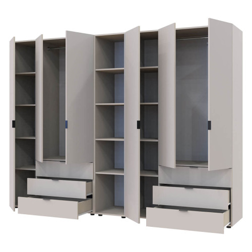 ГЕЛАР Шафа 3+3 ДСП з етажеркою ДОРОС (DOROS)