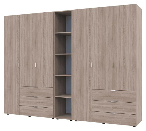 ГЕЛАР Шафа 3+3 ДСП з етажеркою ДОРОС (DOROS)