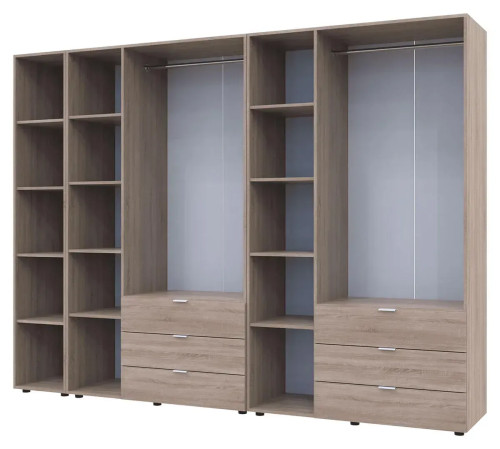 ГЕЛАР Шафа 3+3 ДСП з етажеркою ДОРОС (DOROS)