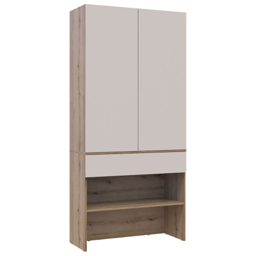 Фото передпокою СПЛІТ ДОРОС (DOROS) дуб артизан / кашемір – вигляд збоку