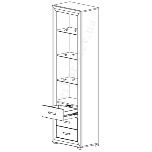 Фото вітрини МАРКУС REG1W3S БРВ (ВМК) – схема наповнення
