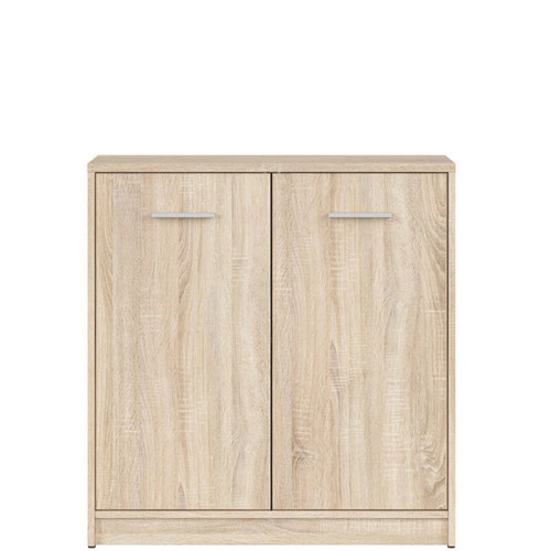 Фото тумбы NEPO PLUS KOM2D BRW дуб сонома – вид спереди