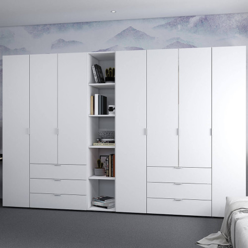 ГЕЛАР Шафа 3+4 ДСП з етажеркою ДОРОС (DOROS)