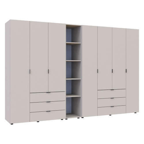 ГЕЛАР Шафа 3+4 ДСП з етажеркою ДОРОС (DOROS)