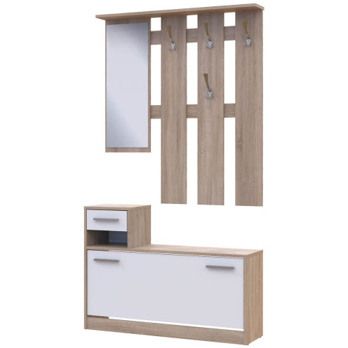 Фото передпокою АЛІСА ДОРОС (DOROS) білий / дуб сонома