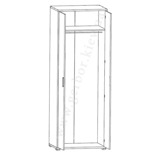 ОФІС-ЛАЙН Шафа SZF2D/79/220 Гербор від фабрики Gerbor-холдинг