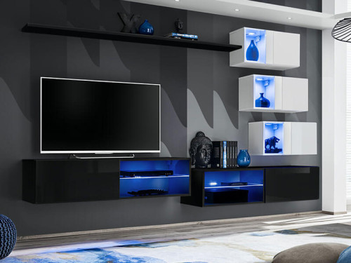 Фото гостиной SWITCH XXIV ZW ASM MEBLE черный / белый