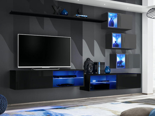 Фото гостиной SWITCH XXIV ZG ASM MEBLE черный / графит