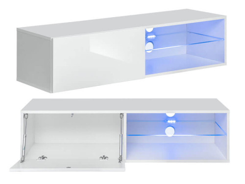 Фото гостиной SWITCH XXIII ASM MEBLE – навесная тумба ТВ RTV4