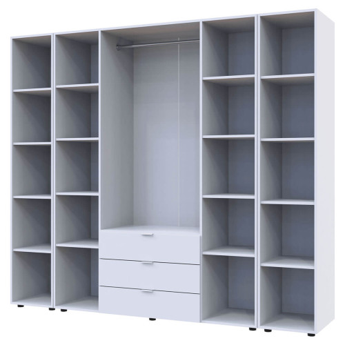 ГЕЛАР Шафа 4 ДСП з 2 етажерками ДОРОС (DOROS)