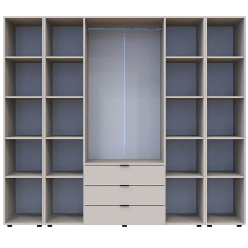 ГЕЛАР Шафа 4 ДСП з 2 етажерками ДОРОС (DOROS)