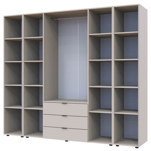 ГЕЛАР Шафа 4 ДСП з 2 етажерками ДОРОС (DOROS)