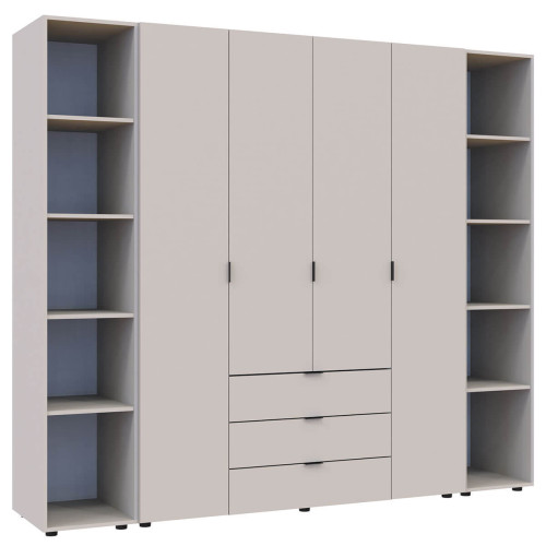 ГЕЛАР Шафа 4 ДСП з 2 етажерками ДОРОС (DOROS)