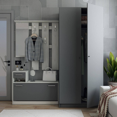 ЕЛІС Передпокій ДОРОС (DOROS) та шафа ПРОМО 2 ДСП