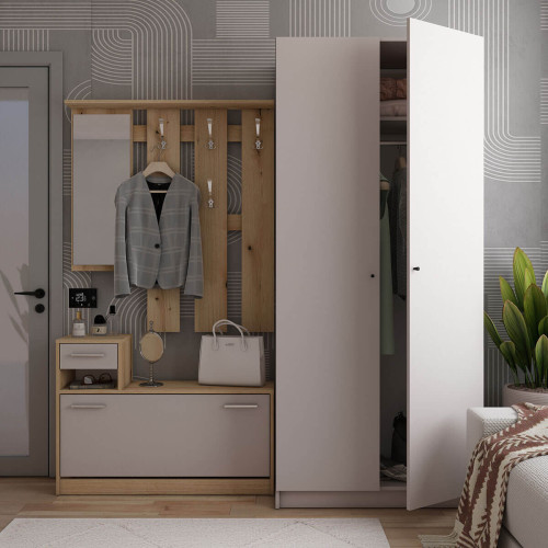 ЕЛІС Передпокій ДОРОС (DOROS) та шафа ПРОМО 2 ДСП