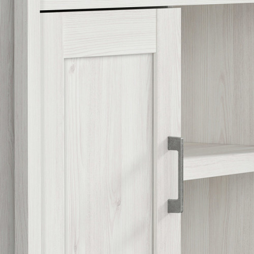 На фото ручка стеллажа LUCA JUZI REG2D BRW