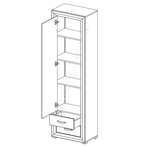 Фото пеналу МАРКУС REG1D2S БРВ (ВМК) – схема наповнення