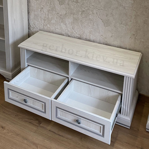 Фото тумби ТВ 2S ВАЙТ Гербор від покупця – наповнення