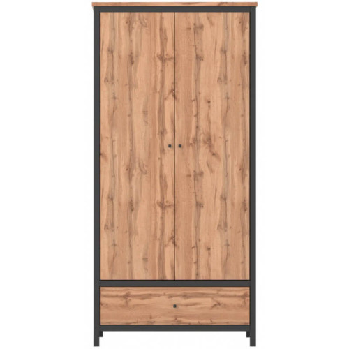 Фото шафи з полицями ЧОС SZF2D1S-POL Гербор – вигляд спереду