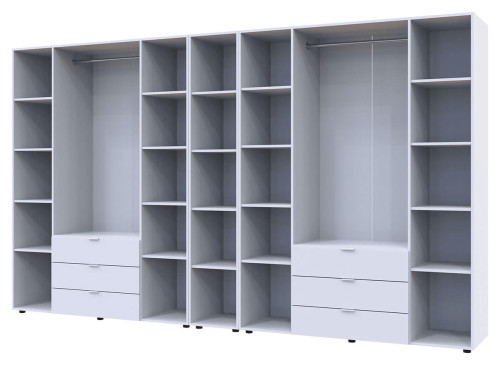 ГЕЛАР Шафа 4+4 ДСП з етажеркою ДОРОС (DOROS)