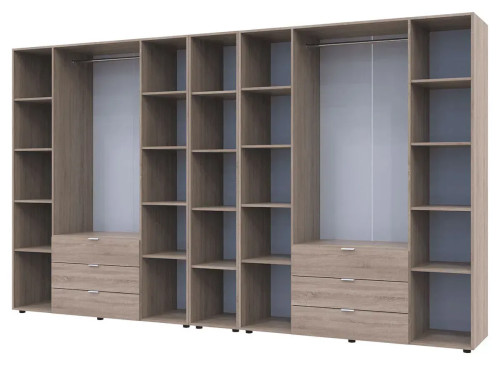 ГЕЛАР Шафа 4+4 ДСП з етажеркою ДОРОС (DOROS)