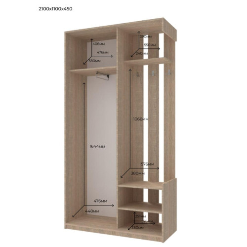 CITY ONE DOOR Передпокій ДОРОС (DOROS)