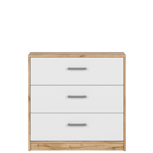 Фото комода MATOS KOM3S BRW - вид спереди