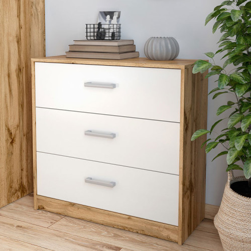 Фото комода MATOS KOM3S BRW в интерьере