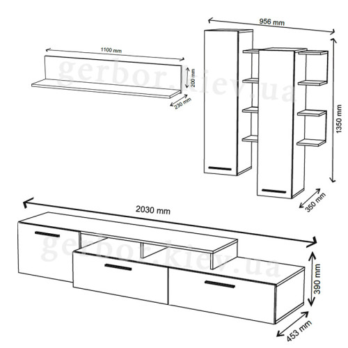 Фото гостиной ASTIN VMV Holding - размеры