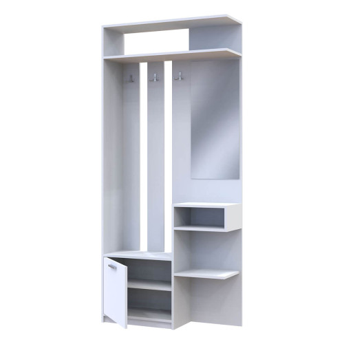 Фото білого передпокою РІВ'ЄРА ДОРОС (DOROS) – наповнення