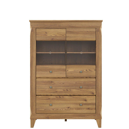 Фото витрины BERGEN REG2W2S BRW - вид спереди