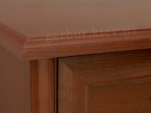 Фото комоду 5S/10 СОНАТА Гербор у кольорі каштан – стільниця