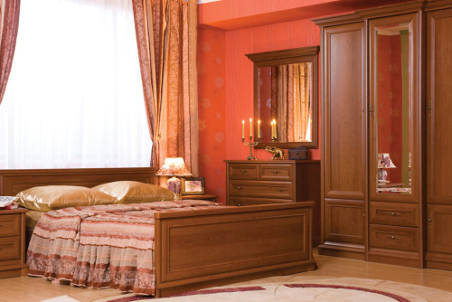 Фото комоду 5S/10 СОНАТА Гербор в інтер'єрі спальні