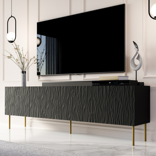 Фото тумби ТВ 190 JUNGLE CAMA MEBLE чорний