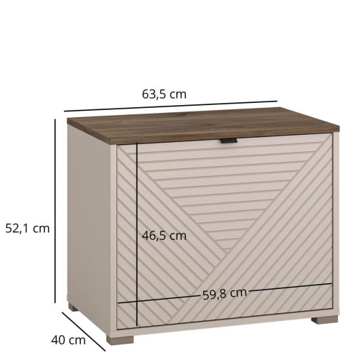 Фото тумби EVO 1D MEBELBOS  – розміри