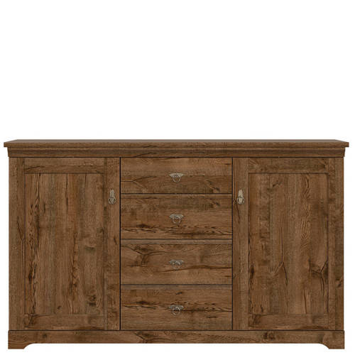 Фото комода KOM2D4S PATRAS BRW - вид спереди