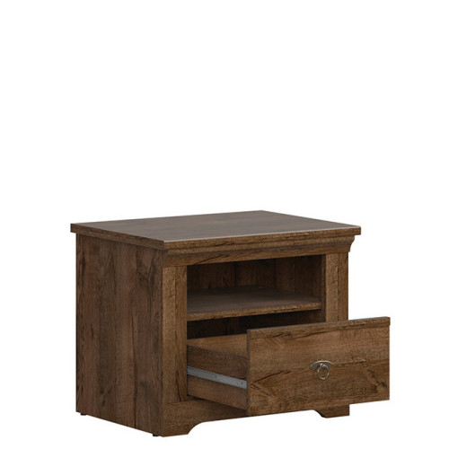 Фото прикроватной тумбочки PATRAS KOM1S BRW  - наполнение