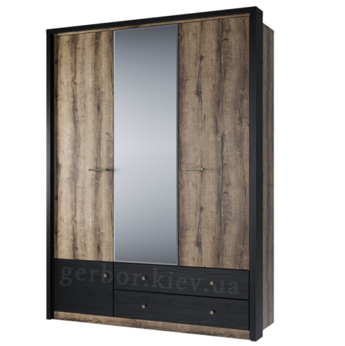 Фото шкафа с зеркалом JAGGER 3D2S MEBELBOS
