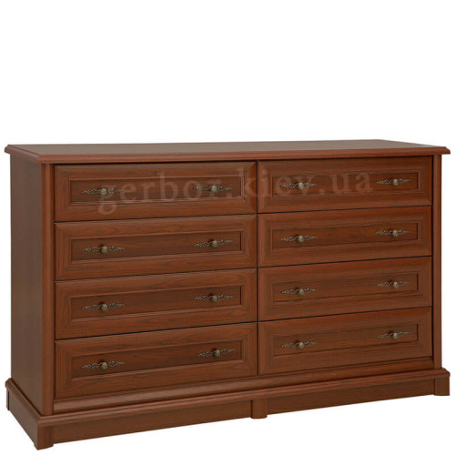 Фото комоду 8S СОНАТА Гербор у кольорі каштан – вигляд збоку