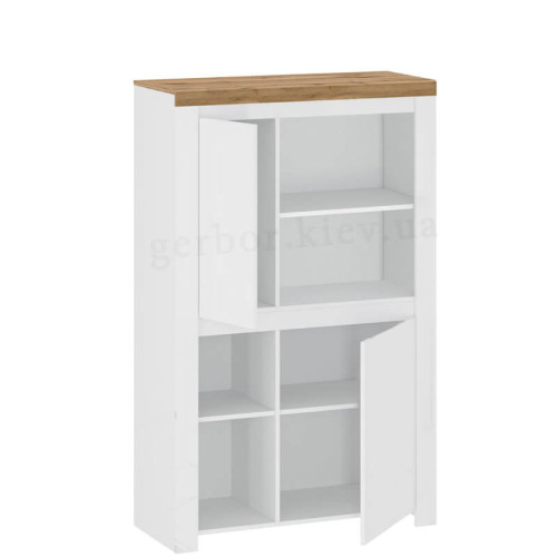 Фото наполнения низкого стеллажа VIGO 2D MEBELBOS