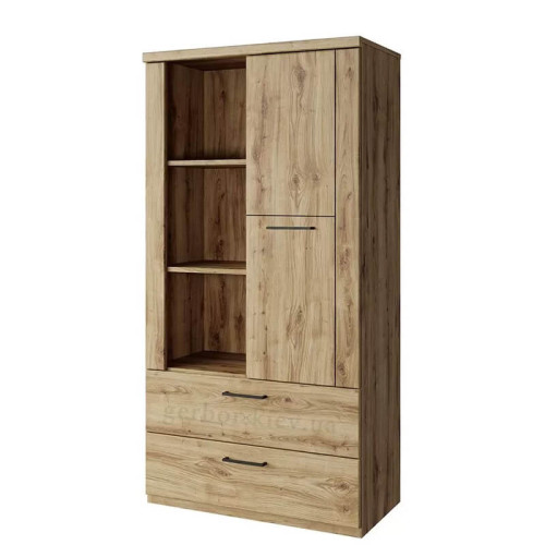 Фото відкритого низького стелажу DOORSET 1D2S MEBELBOS