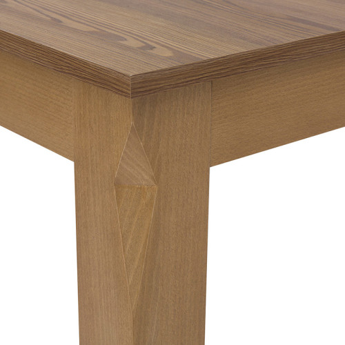 На фото боковое углубление обеденного стола BERGEN STO/160 BRW 