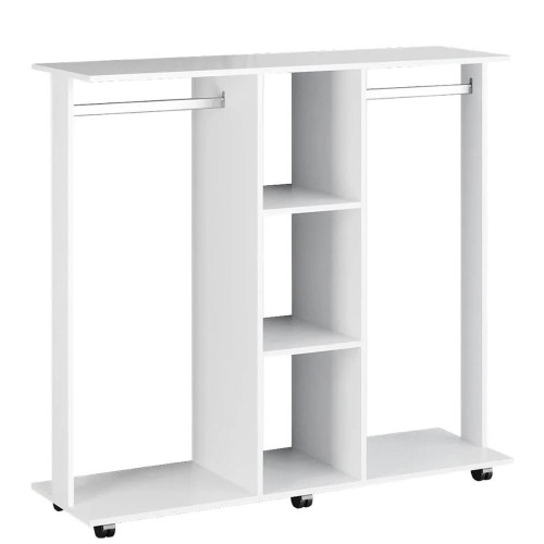 Фото білої гардеробної стійки Д3 ДОРОС (DOROS)