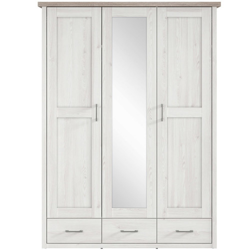 Фото шкафа LUCA JUZI SZF3D3S BRW - вид спереди