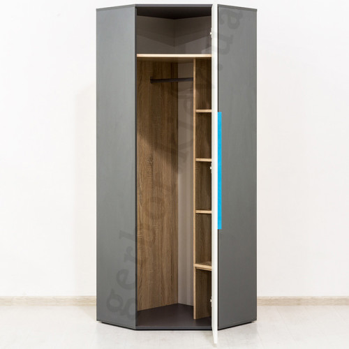 Фото наполнения углового шкафа  ALEX VMV Holding